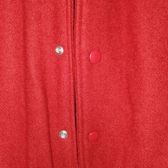 Vintage 1990s Hockey Varsity Letterman Jacket Divine Child Catholic High School - Picture 8 of 13